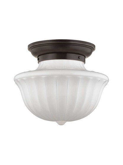 Dutchess 2-Light Large Flush Mount in Old Bronze.